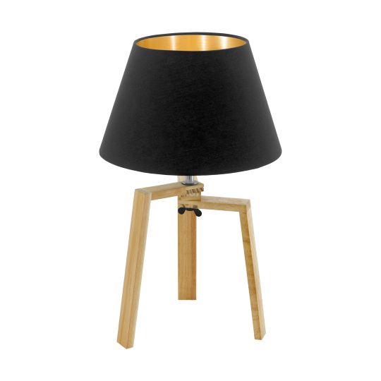 Eglo Chietino Natural Black Table Lamp (97515)