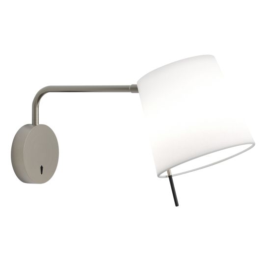 Astro Mitsu Swing Arm Indoor Wall Light in Matt Nickel (1394001)