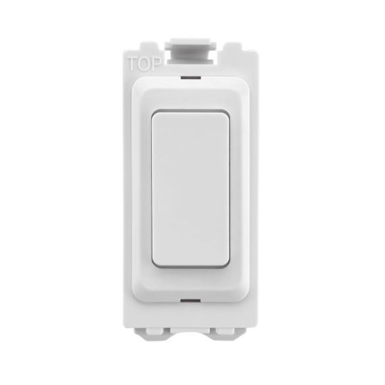 Saxby Grid Blanking Grid Module - White in White