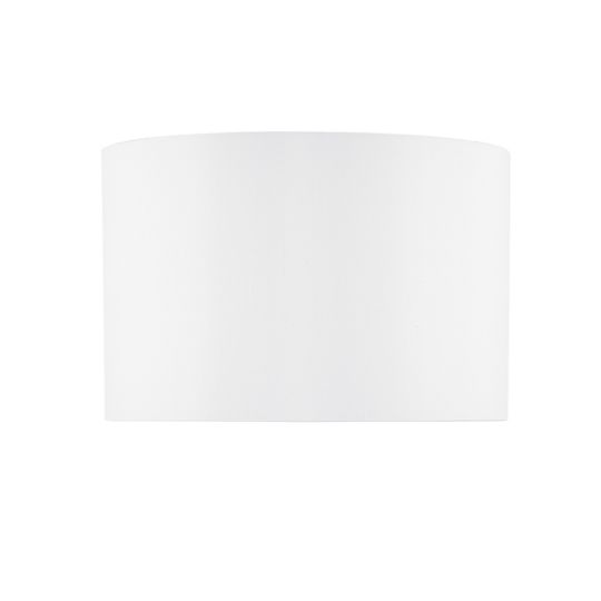 Dar Innsbruck Ivory Faux Silk Oval Shade 30cm