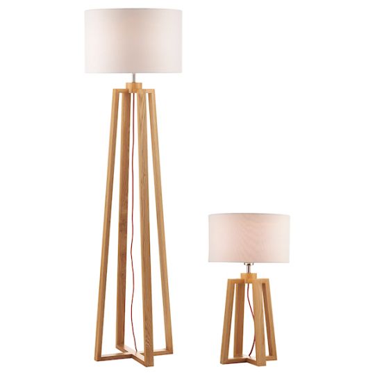 Dar Pyramid Table & Floor Twin Pack Comes With Shades