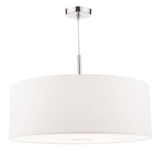 Dar Ronda 3 Light Pendant 60CM White