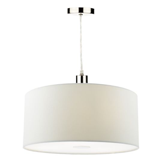 Dar Ronda 40cm Easyfit Pendant Porcelain White