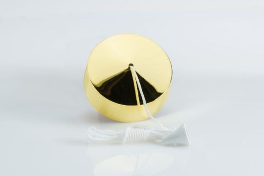 Varilight Brass Effect 6A Pull Switch Brass Effect