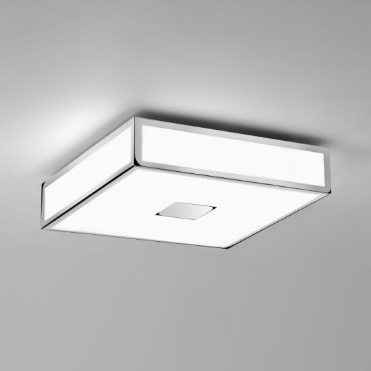Astro Mashiko Classic 300 Square Bathroom Ceiling Light in Polished Chrome