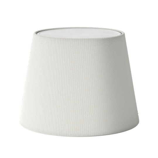 Astro French Drum 220 Shade in White Fabric (5047002)