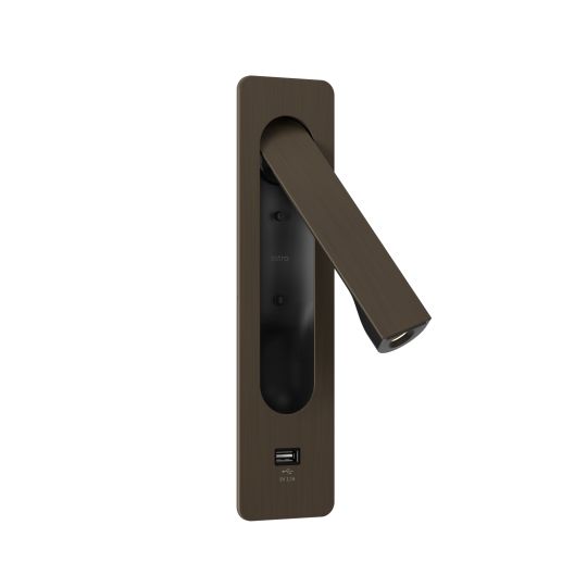 Astro Keta USB Indoor Reading Light in Bronze (1437008)