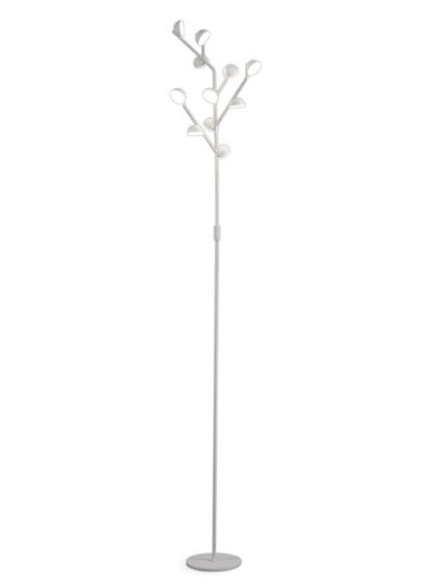Mantra Adn 10 Light Floor Lamp 158cm 30W LED 3000K 1650lm White 3yrs Warranty