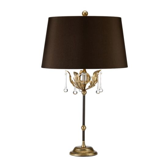 Elstead Lighting Amarilli 1 Light Table Lamp - Bronze/Gold