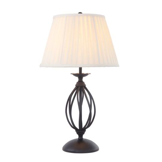 Elstead Lighting Artisan 1 Light Table Lamp - Black
