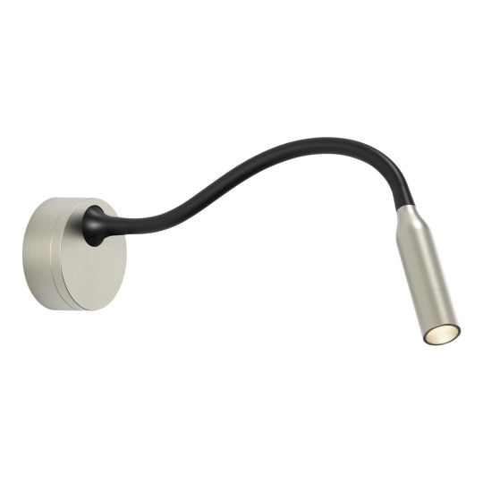 Astro Lucca Surface Unswitched Indoor Reading Light in Matt Nickel (1435006)