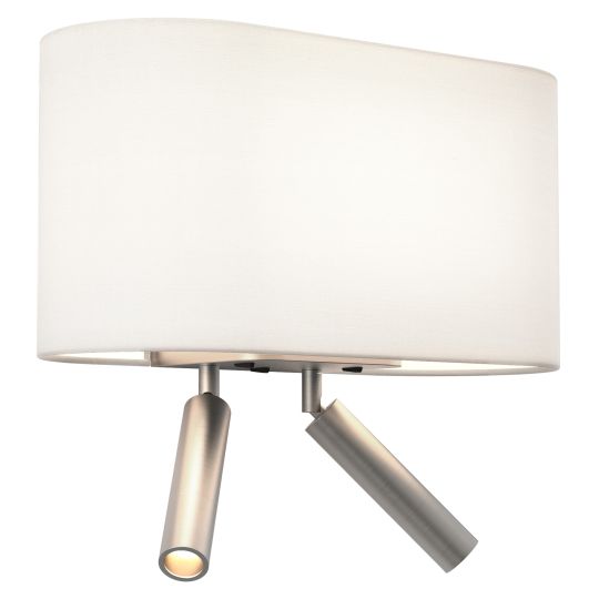 Astro Venn Reader Twin Indoor in Matt Nickel (1433010)
