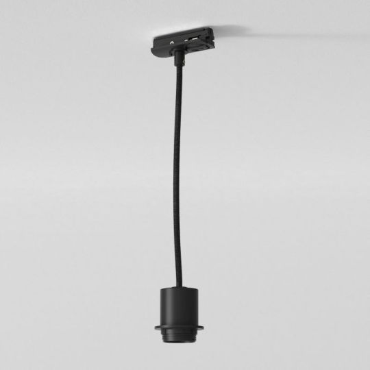 Astro Track Pendant Suspension Kit Indoor Pedant in Matt Black