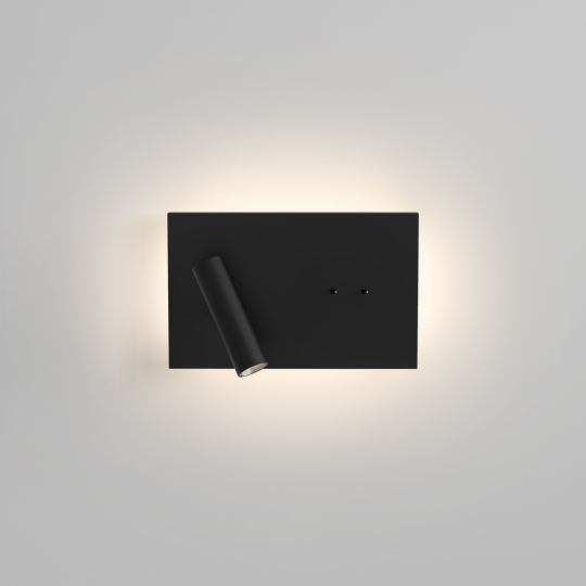 Astro Edge Reader Mini LED Indoor Reading Light in Matt Black (1352041)