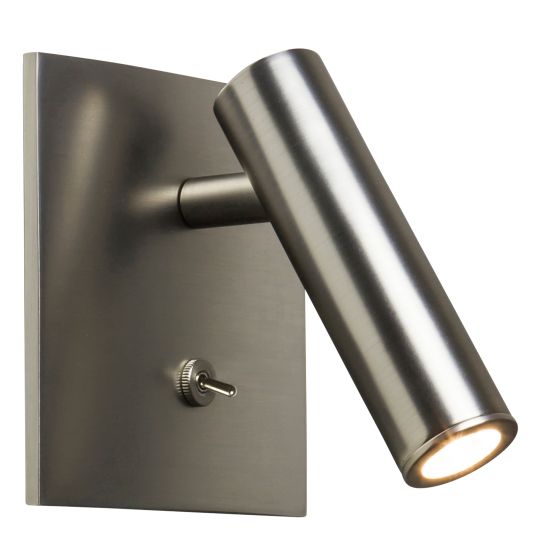 Astro Enna Square Switched LED Indoor Reading Light in Matt Nickel (1058018)