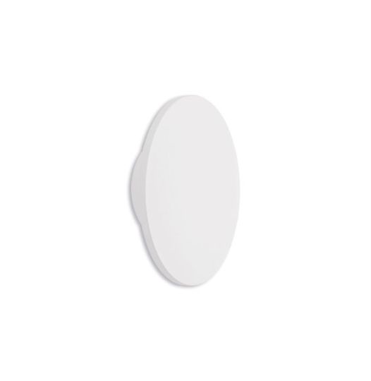Mantra Bora Bora Wall Light 13.5cm Round 6W LED 3000K 540lm Matt White 3yrs Warranty