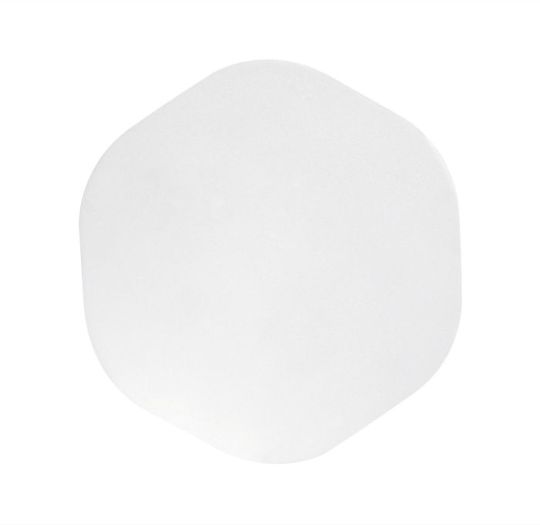 Mantra Bora Bora Wall Light 14.4cm Hexagonal 6W LED 3000K 540lm Matt White 3yrs Warranty