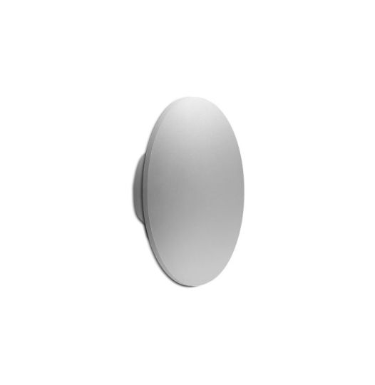 Mantra Bora Bora Wall Light 13.5cm Round 6W LED 3000K 540lm Silver Paint 3yrs Warranty
