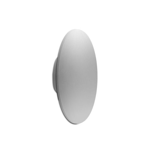 Mantra Bora Bora Wall Light 18cm Round 12W LED 3000K 1080lm Silver Paint 3yrs Warranty