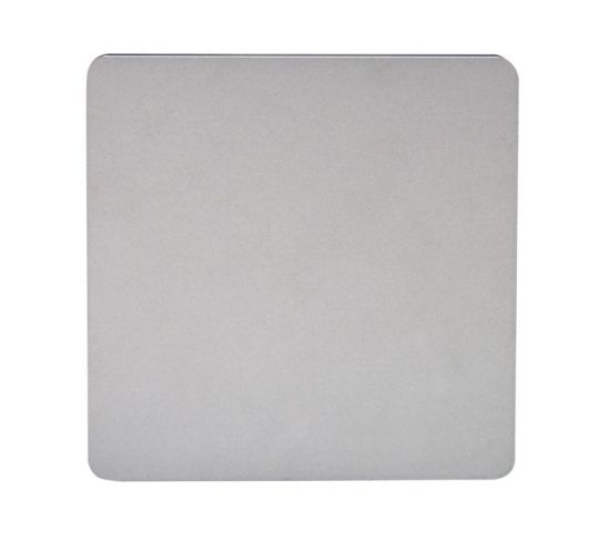 Mantra Bora Bora Wall Light 13cm Square 6W LED 3000K 540lm Silver Paint 3yrs Warranty