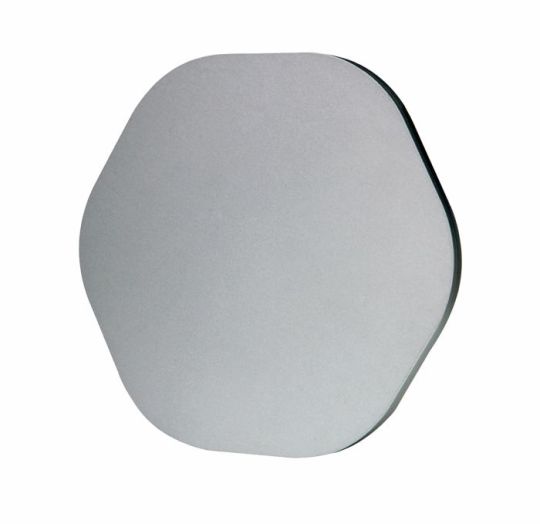 Mantra Bora Bora Wall Light 14.4cm Hexagonal 6W LED 3000K 540lm Silver Paint 3yrs Warranty