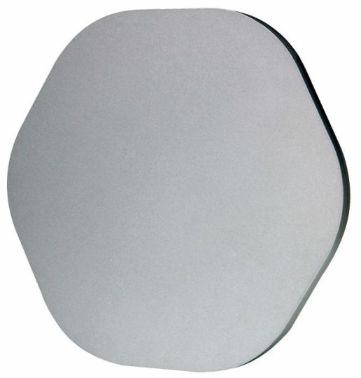 Mantra Bora Bora Wall Light 19.2cm Hexagonal 12W LED 3000K 1080lm Silver Paint 3yrs Warranty
