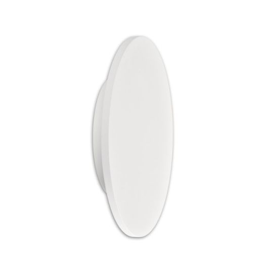Mantra Bora Bora Wall Light 27cm Round 16W LED 3000K 1350lm Matte White 3yrs Warranty
