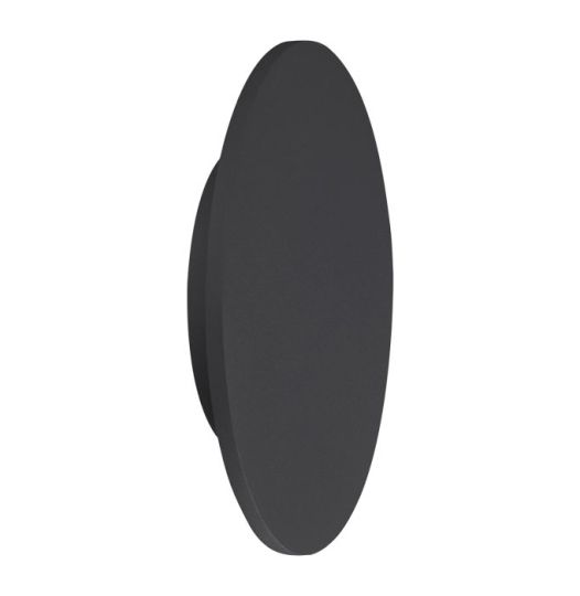 Mantra Bora Bora Ceiling/Wall Light 38cm Round 30W LED 3000K 2400lm Matt Black 3yrs Warranty