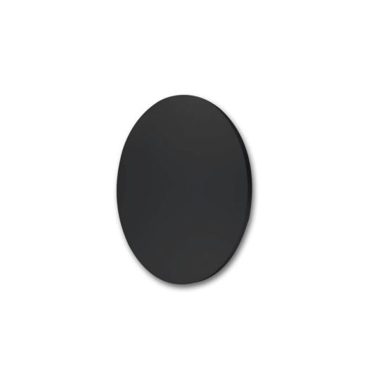 Mantra Bora Bora Wall Light 13.5cm Round 6W LED 2700K 540lm Matt Black 3yrs Warranty