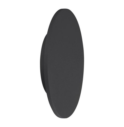 Mantra Bora Bora Ceiling/Wall Light 38cm Round 30W LED 2700K 2400lm Matt Black 3yrs Warranty
