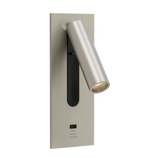 Astro Fuse 3 USB C Indoor Reading Light in Matt Nickel (1215146)