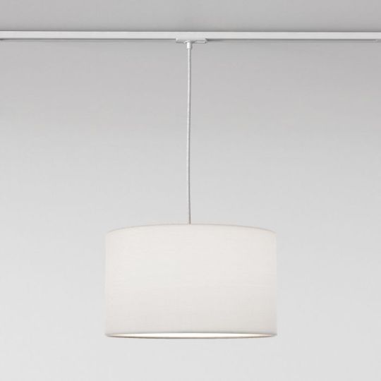 Astro Track Pendant Suspension Kit Indoor Pedant in Matt White