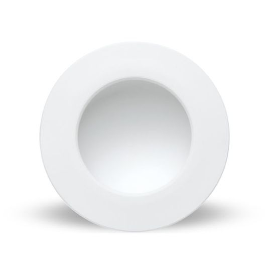 Mantra Cabrera Downlight 22.5cm Round 24W LED 3000K 2160lm Matt White Cut Out: 210mm Driver Included 3yrs Warranty