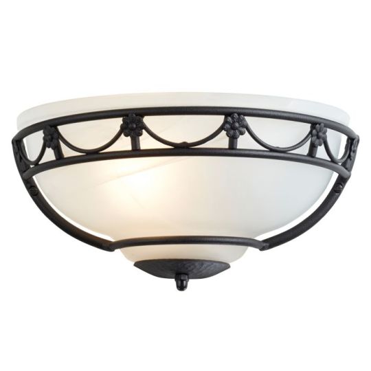 Elstead Lighting Carisbrooke 1 Light Wall Uplighter