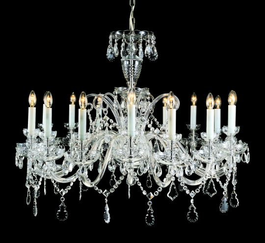 Impex Lighting - BOHEMN CRYS 16LT 1TR CHAND
