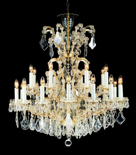 Impex CB145311/25 Misto Series Decorative 25 Light Gold Ceiling Light