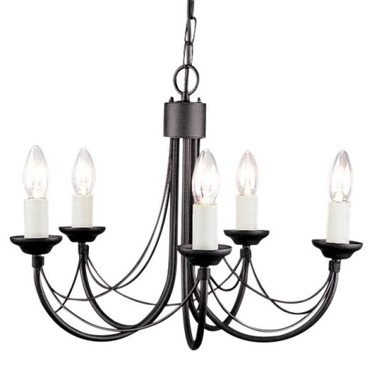 Elstead Lighting Carisbrooke 5 Light Chandelier