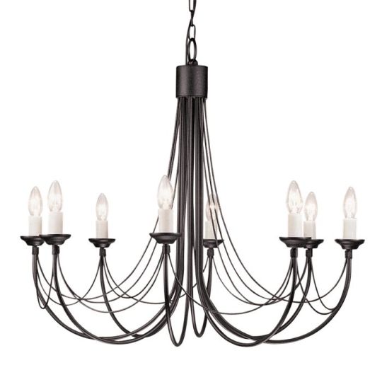Elstead Lighting Carisbrooke 8 Light Chandelier