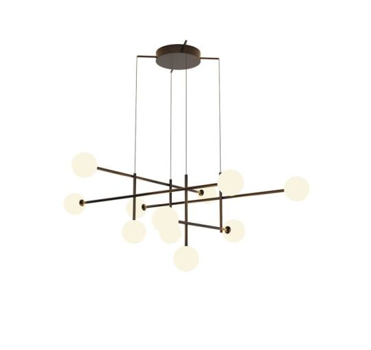 Mantra Cellar Pendant 11 Light Replaceable 5W LEDs 4000K Black