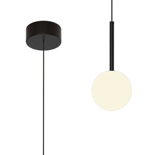 Mantra Cellar Pendant 1 Light Replaceable 5W LEDs 3000K Black