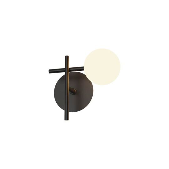 Mantra Cellar Right Wall Lamp 1 Light Replaceable 5W LEDs 4000K Black