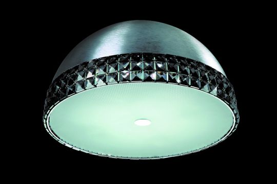 Impex CFH211161/05/SMK/PL Polo  Series Decorative 5 Light Chrome Ceiling Light