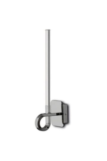 Mantra Cinto Wall Lamp 48cm 6W LED 3000K 480lm Polished Chrome 3yrs Warranty