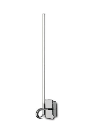 Mantra Cinto Wall Lamp 83cm 12W LED 3000K 960lm Polished Chrome 3yrs Warranty