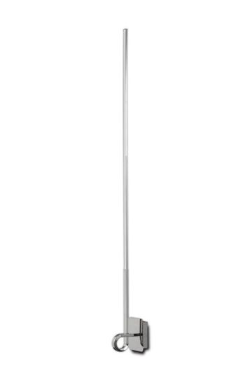 Mantra Cinto Wall Lamp 151cm 20W LED 3000K 1600lm Polished Chrome c / w removable plugtop & inline foot switch 3yrs Warranty