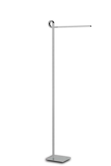 Mantra Cinto Floor Lamp 163cm 7W LED 3000K 540lm Dimmable Polished Chrome 3yrs Warranty