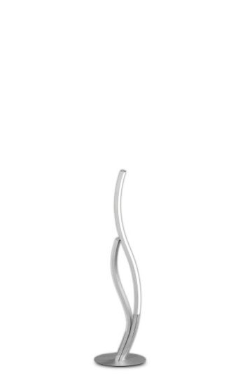 Mantra Corinto Table Lamp 55cm 12W LED 3000k 960lm Silver Chrome Touch Dimmer 3yrs Warranty