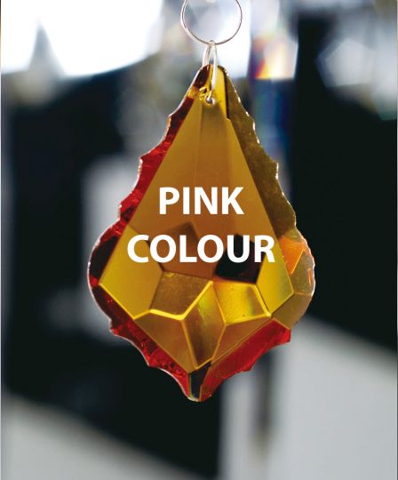 Diyas C30057 Crystal Maple Without Ring Pink 50mm