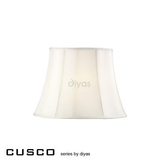 Diyas Lighting ILS20276 - Cusco Hexagon Small Shade Cream