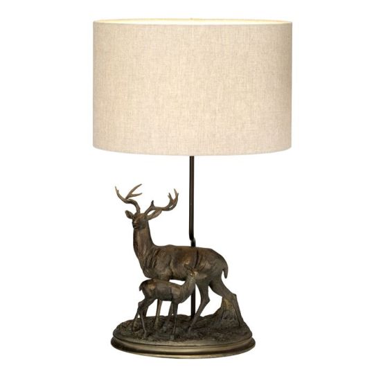 Designer's Lightbox Amelia 1 Light Table Lamp With Oval Shade